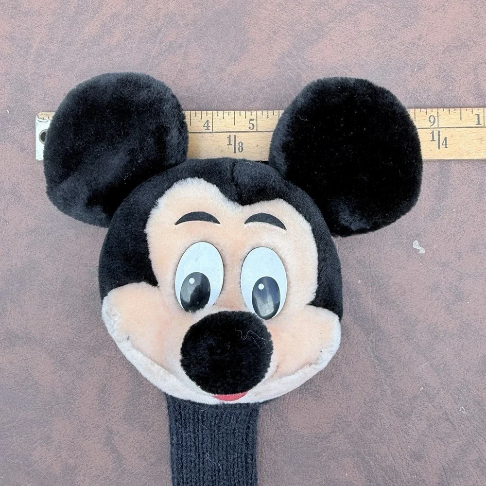 VTG Mickey Mouse Plush Golf Club Cover Disneyland Walt Disney World